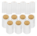 UPKOCH Capsules Thermoretractables Pour Bouteilles De Vin 100 Pieces Film Pvc 600X350Cm Scellant Pratique Decoration Conservation Vin Maison Cave