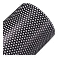 de JSCARLIFE Film protection pour fenetre en vinyle perfore a sens unique noir autocollants en maille durables pour la protection de la vie privee des pieces autocollants pour fenetre du bureau