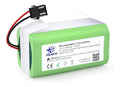 2600mAh LiION 144V Batterie de Remplacement pour Ecovacs Deebot N79 N79S DN622 Eufy RoboVac 11 11S 11S Max 30 30C 12 15C 15T 35C Conga Excellence 990 950 1090 Tesvor X500