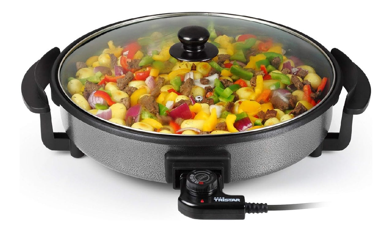 Poele PZ2964 Tristar avec Couvercle 40 cm 1500 W